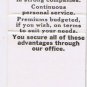 Matchbook Cover Jarvis & Associates Insurance Cleveland Ohio