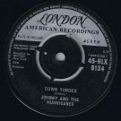 Johnny & Hurricanes Down Yonder 45 rpm Sheba British Pressing