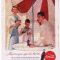 Coca Cola Coke Ads (4) 1948-1957 National Geographic Back Covers