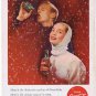 Coca Cola Coke Ads (4) 1948-1957 National Geographic Back Covers