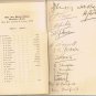 UK Royal Kingston Lodge 5377 Annual Ladies Festival 1937 Masonic Hall Signatures