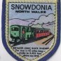 Wales Patch Badge Snowdonia Britains's Only Rack Railway Handpainted 2.5" x 3"