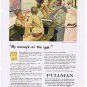 Pullman Train Cars Print Ad Money's On The Cow American Railroads Thought 1940s