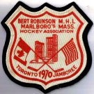 Vintage Sports Patch Hockey Bert Robinson Hospital Night 1977