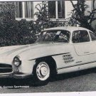 Mercedes Advertising Card 300 SL German Sportscoupe Arcade Card