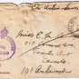 On Active Service Envelope Field Post Office Passed Censor Mark Salvation Army