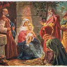 Art Postcard Nativity Gifts Of Magi Kings Holy Family 1918