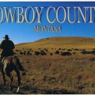 Montana Postcard Cowboy Country Bringing The Herd In