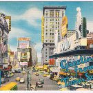New York Postcard NYC Greetings From Times Square