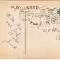 Easter Postcard Greetings Chick Butterfly Rose Rotary Photo