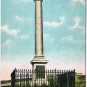 Quebec Postcard Quebec City Wolfe's Monument 1909