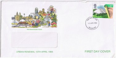 United Kingdom First Day Cover Falkirk Urban Renewal 1984