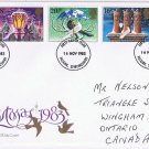 United Kingdom First Day Cover FDC Falkirk Christmas 1983