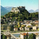 Austria Postcard Salzburg Festspielstadt Fortress of Hohen Nonneberg Convent
