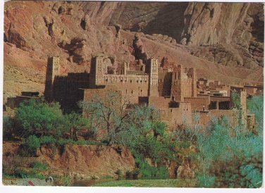 Africa Postcard Morocco Kasbah