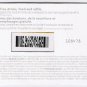 Starbucks 2015 Gift Card Canada Series Mini Leaf Red No Value English French
