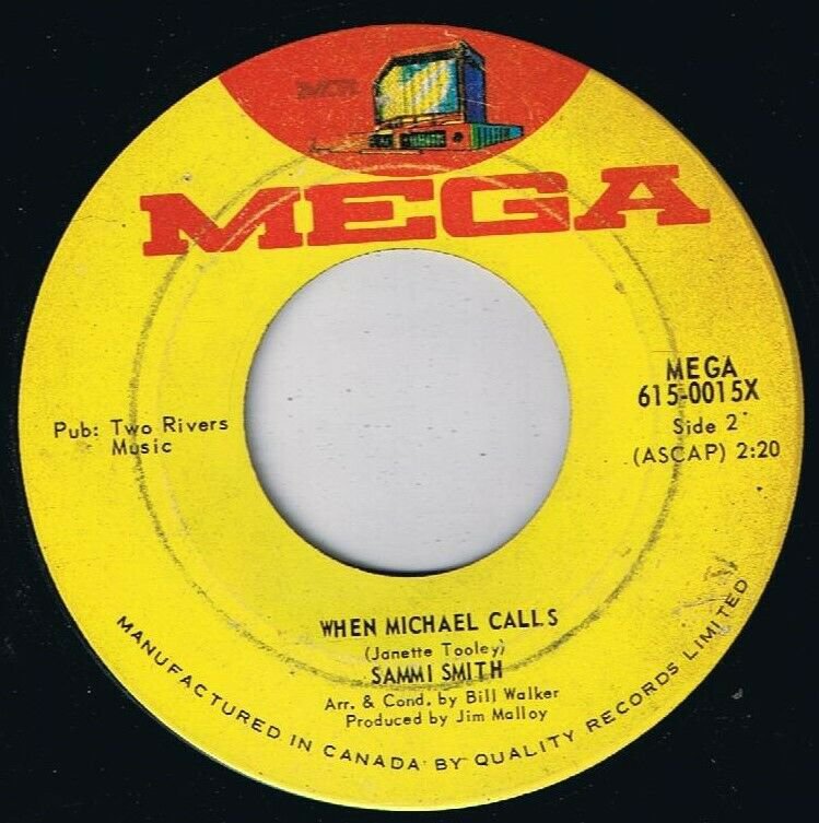 Sammi Smith Help Me Make It Through The Night 45 rpm When Michael Calls