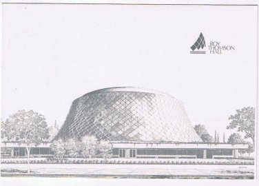 Ontario Postcard Toronto Roy Thomson Hall Toronto Symphony Orchestra
