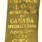 Toronto Pekin Palace Dog Association Canada Ribbon Specialty Show April 2 1988