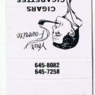 Matchbook Cover Schrogham's Vending Crewe Virginia Cigars Cigarettes Tobacco