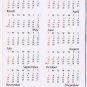 Trade Card Dog Calendar Card 2003 The Dog Maltese