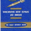 Matchbook Cover BMC Durfee Trust Company Fall River Massachusetts 236 Main