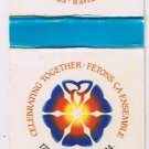 Matchbook Cover 200 Years Ontario 1784-1982 Celebrating Together