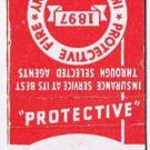 Matchbook Cover A C Bek Insurance Agent Seward Nebraska Protective Fire