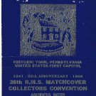 Matchbook Cover RMS Americus Hotel Allentown PA Blue Historic York 1966