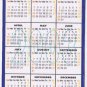 Trade Card Dog Calendar Card 2003 The Art Of Dog Toy Poodle