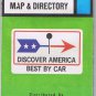 Roadmap Texaco 1969 Travelaide Interstate Map & Directory Michigan Ohio Kentucky
