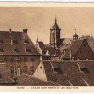 France Postcard Colmar L'Eglise Saint Martin & Les Vieux Toits