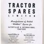 Tractor Spares Catalog Parts For Caterpillar Tractors