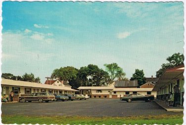 Postcard Fundy Line Motel St Stephen New Brunswick