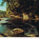 New York Postcard Castile Letchworth State Park Wolf Creek Bridal Veil Falls