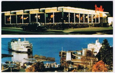 British Columbia Postcard Horseshoe Bay Troll's Restaurant