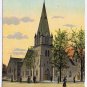 New York Postcard Cortland First Presbyerian Church