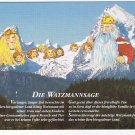 Germany Postcard Berchtesgaden Die Watzmannsage