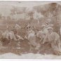 Germany Postcard Leonar RPPC Picnic Military Soldiers WWI Uniforms
