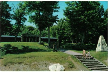Ontario Postcard Algonquin Provincial Park Nature Museum