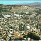 Israel Postcard Jerusalem Bird's Eye Aerial View