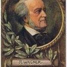 Art Postcard Composer R Wagner Portrait 1917 V Franke