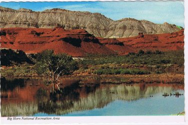 Wyoming Postcard Horseshoe Bend Big Horn National Recreation Area