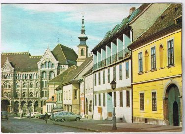Hungary Postcard Budapest Fortuna Street