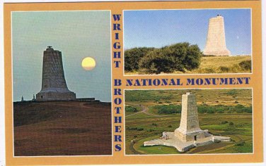 North Carolina Postcard Kill Devil Hill Wright Brothers National Monument