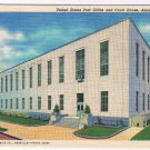 Texas Postcard Amarillo United States Post Office & Court House