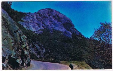 California Postcard Morro Rock Sequoia National Park