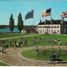 New York Postcard Youngstown Historic Flags Of Old Fort Niagara