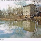Indiana Postcard Mansfield Parke County Water Powered Grist Mill