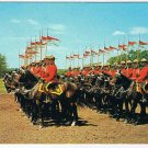 Canada Postcard RCMP Royal Canadian Mounted Police Musical Ride Drill
